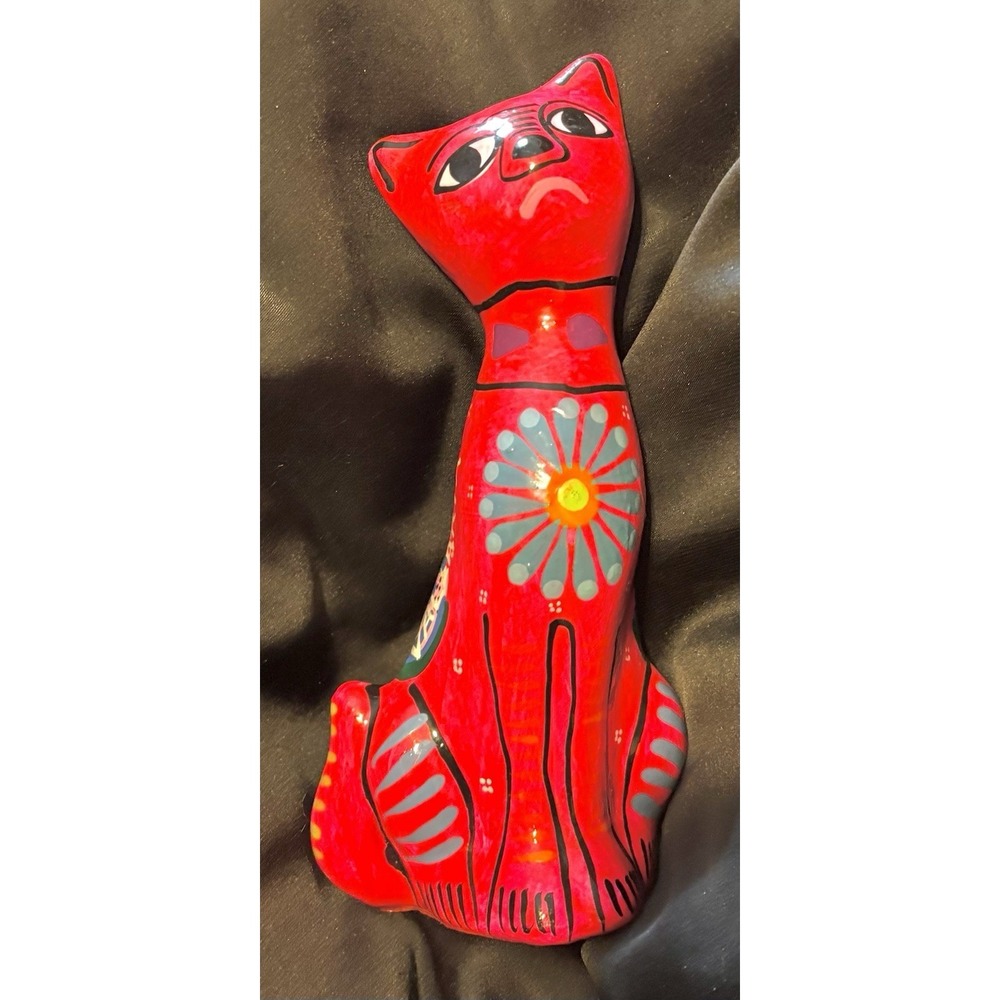 mexican‎ folk art Kitty, Pink